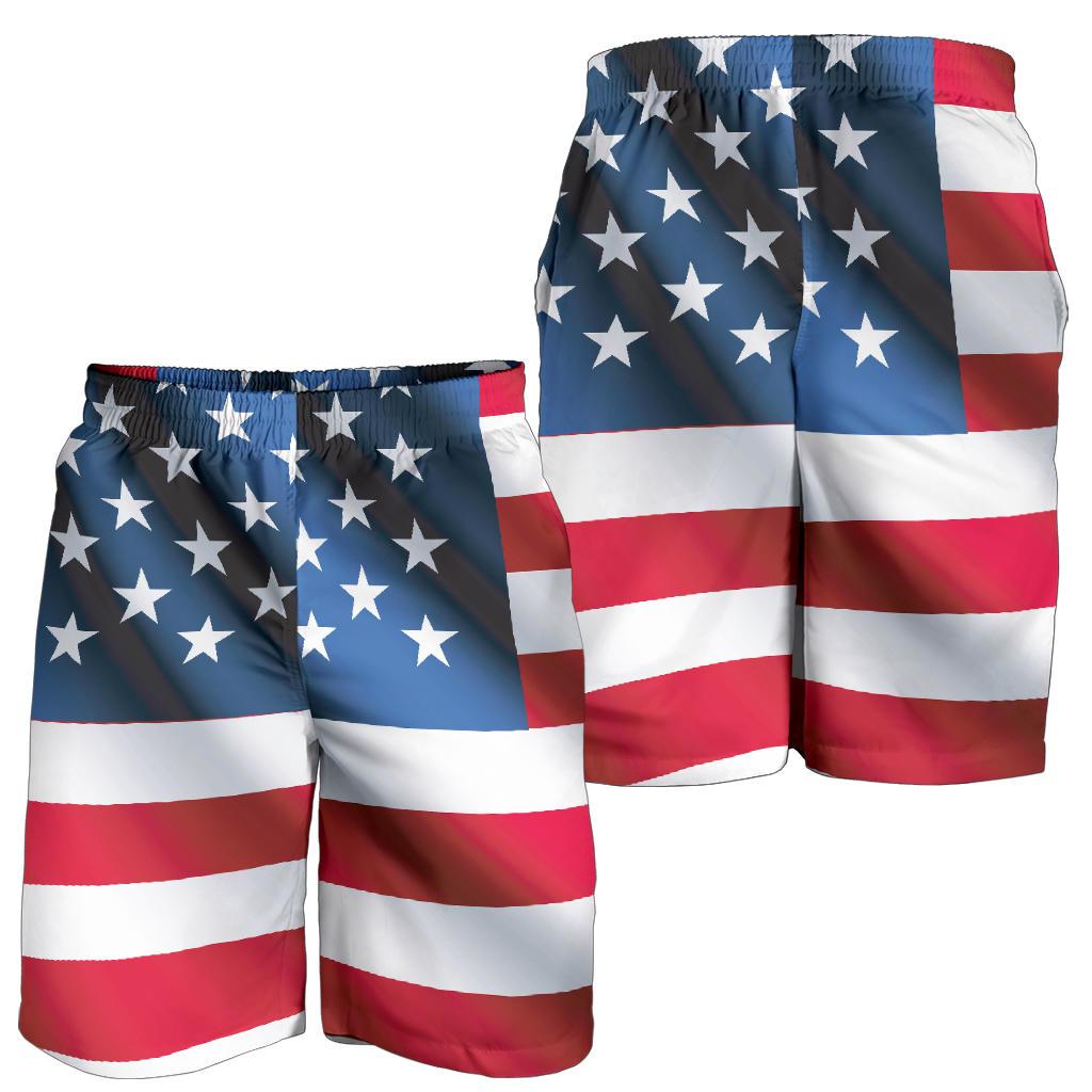 American flag Classic Mens Shorts-JTAMIGO.COM