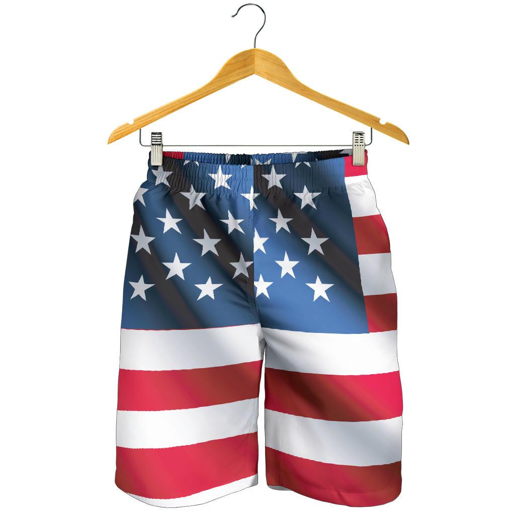 American flag Classic Mens Shorts-JTAMIGO.COM