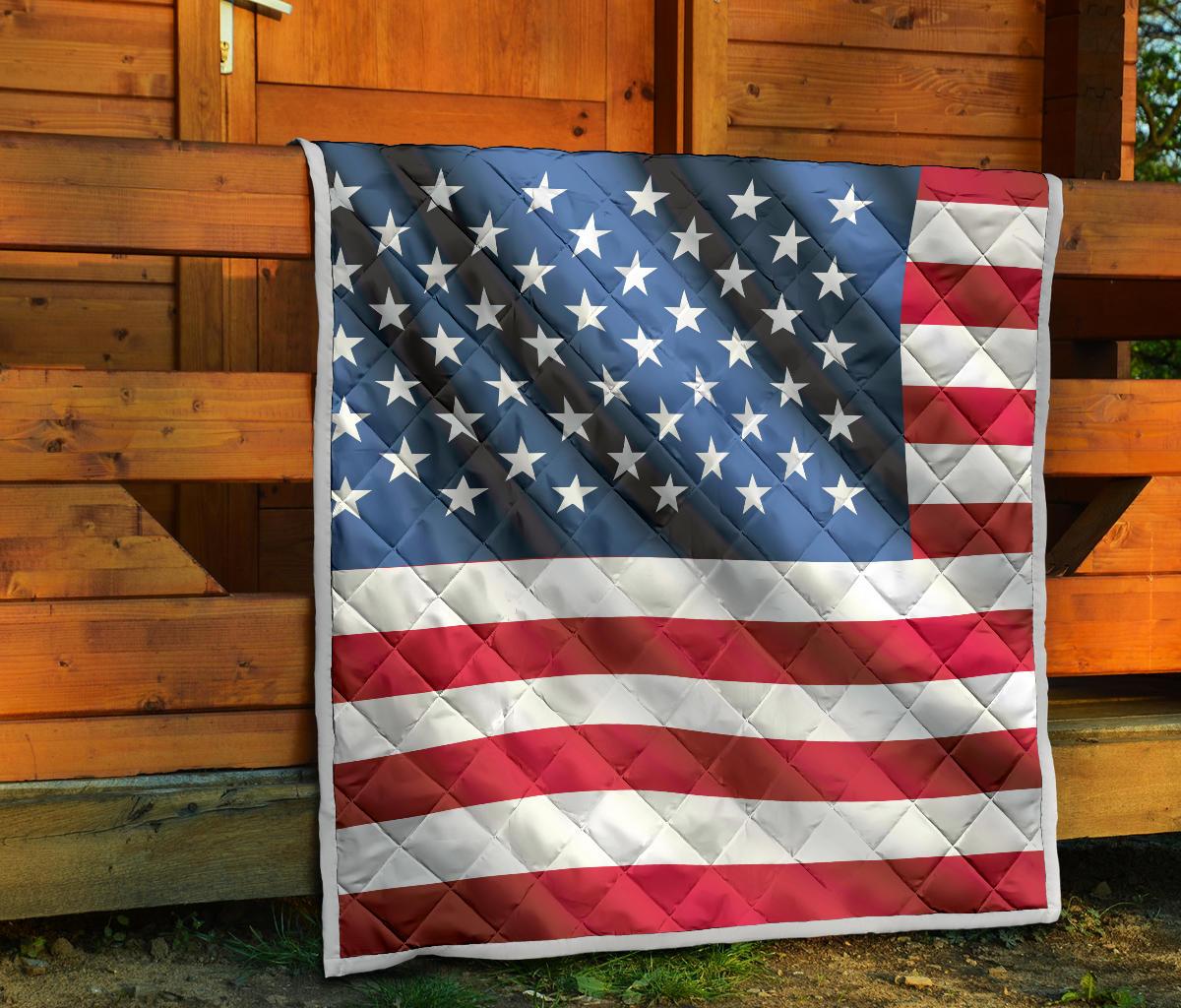 American flag Classic Premium Quilt-JTAMIGO.COM