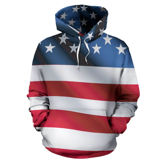 American flag Classic Pullover Hoodie