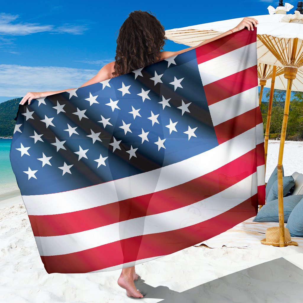 American flag Classic Sarong Pareo Wrap