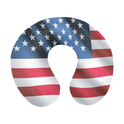 American flag Classic U-Shaped Travel Neck Pillow-JTAMIGO.COM