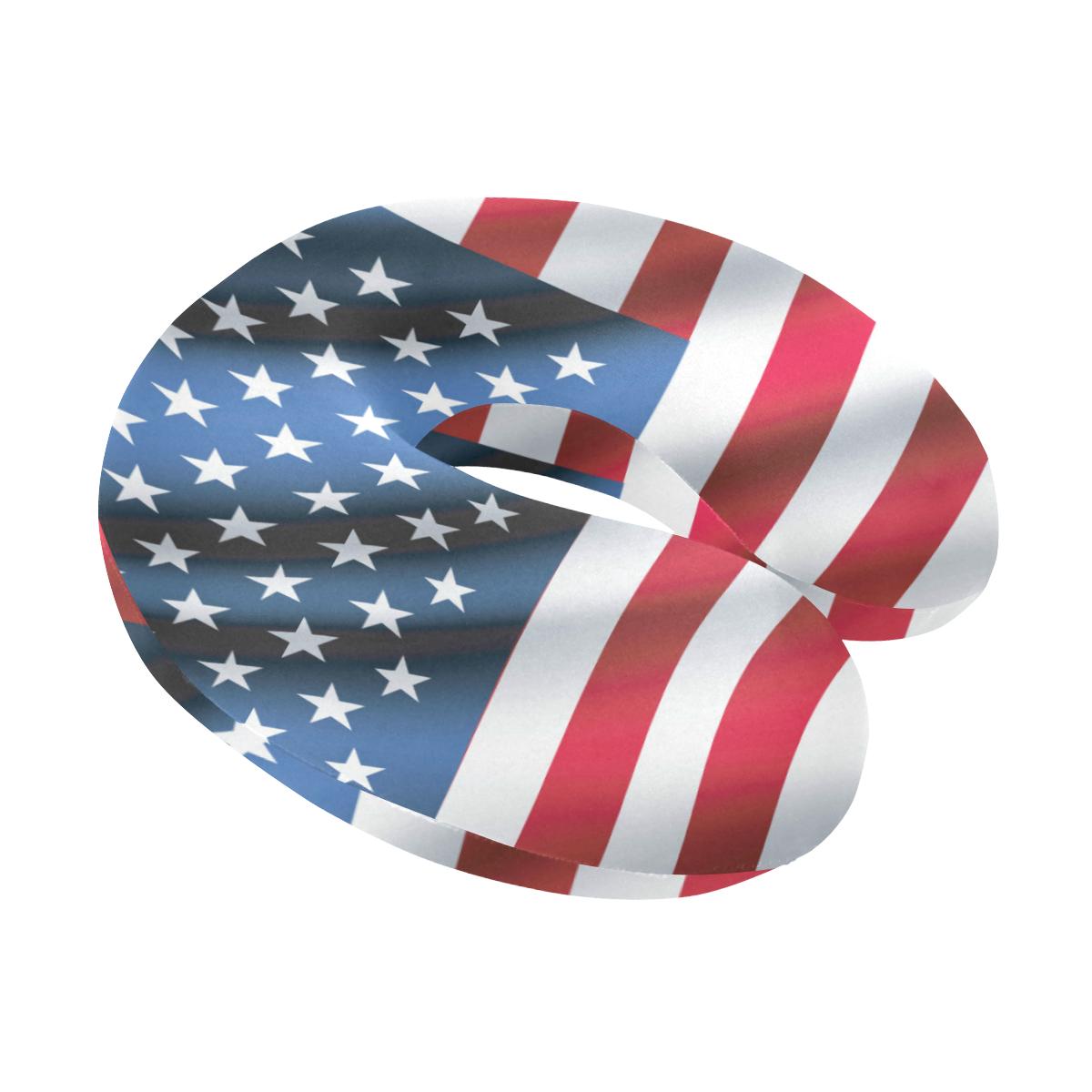 American flag Classic U-Shaped Travel Neck Pillow-JTAMIGO.COM
