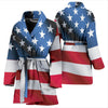 American flag Classic Women Bath Robe-JTAMIGO.COM