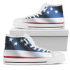 American Flag Classic Women High Top Shoes