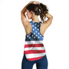 American flag Classic Women Racerback Tank Top