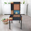 American flag Patchwork Design Dinning Chair Slipper-JTAMIGO.COM