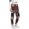 American flag Patchwork Design Unisex Casual Sweatpants (Model L11)-JTAMIGO.COM