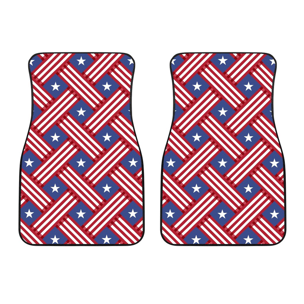 American flag Pattern Car Floor Mats