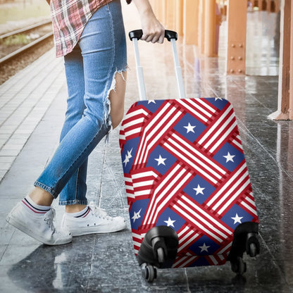 American Flag Pattern Luggage Cover Protector