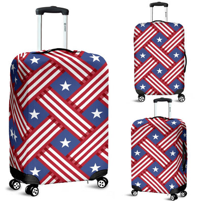 American Flag Pattern Luggage Cover Protector