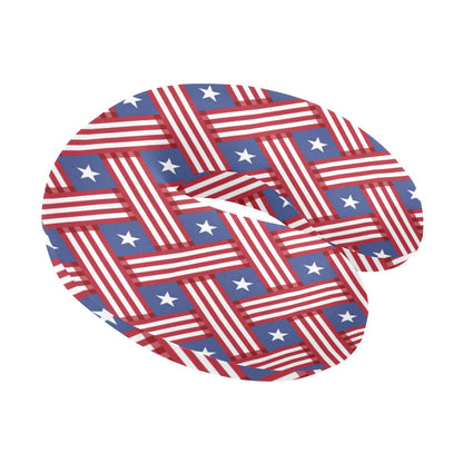 American flag Pattern U-Shaped Travel Neck Pillow-JTAMIGO.COM