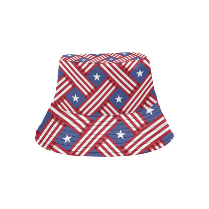 American flag Pattern Unisex Bucket Hat