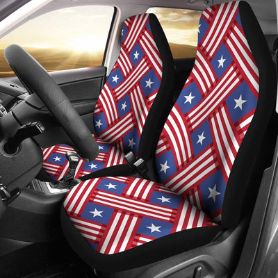 American flag Pattern Universal Fit Car Seat Covers
