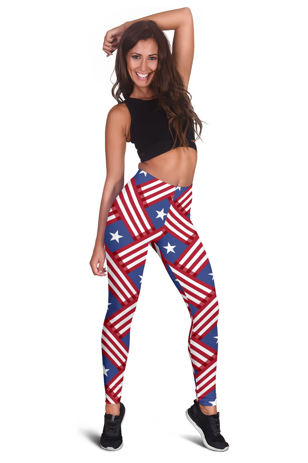 American flag Pattern Women Leggings