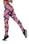 American flag Pattern Women Leggings