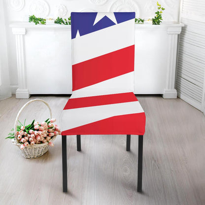 American flag Print Dinning Chair Slipper-JTAMIGO.COM