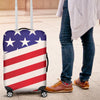 American Flag Print Luggage Cover Protector