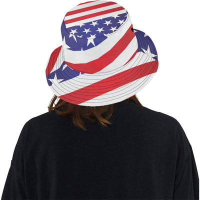 American flag Print Unisex Bucket Hat