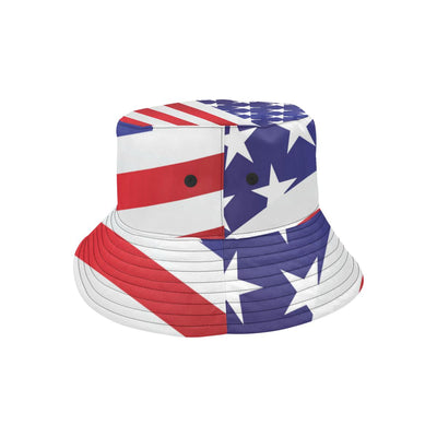 American flag Print Unisex Bucket Hat