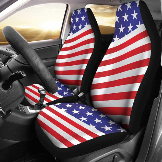 American flag Print Universal Fit Car Seat Covers