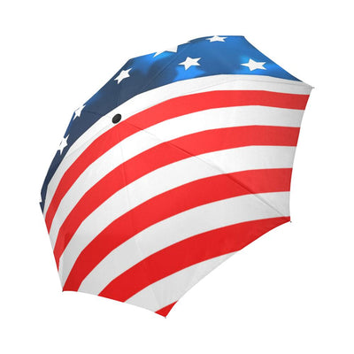 American flag Style Automatic Foldable Umbrella