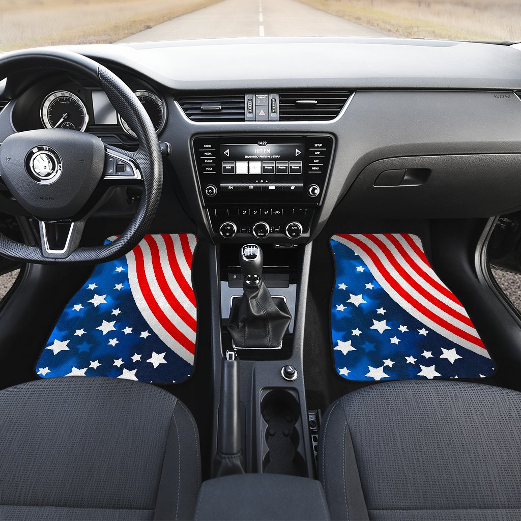 American flag Style Car Floor Mats