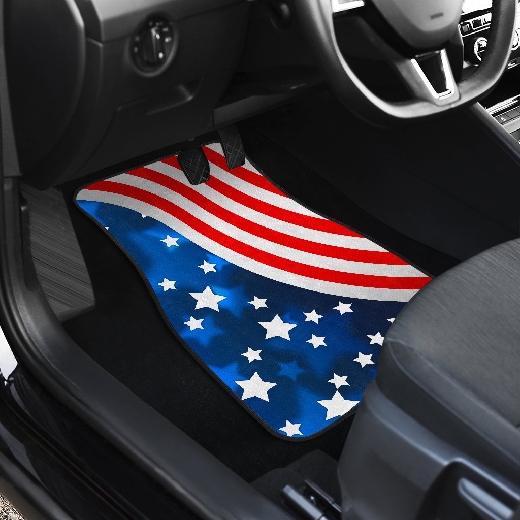 American flag Style Car Floor Mats