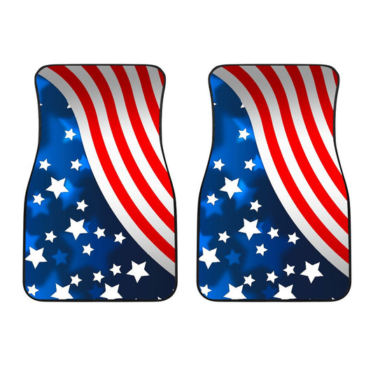 American flag Style Car Floor Mats