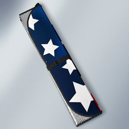 American Flag Style Car Sun Shade For Windshield