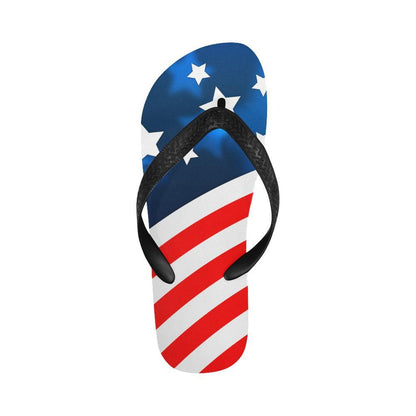American flag Style Flip Flops-JTAMIGO.COM