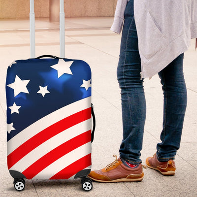 American Flag Style Luggage Cover Protector