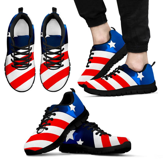 American flag Style Men Sneakers Shoes