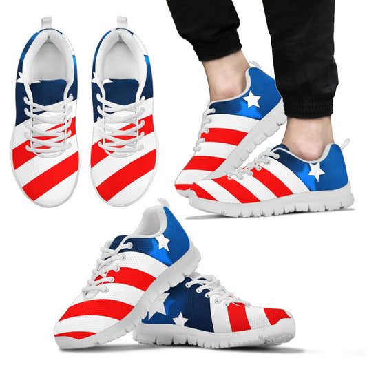 American flag Style Men Sneakers Shoes