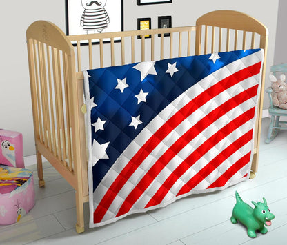 American flag Style Premium Quilt-JTAMIGO.COM