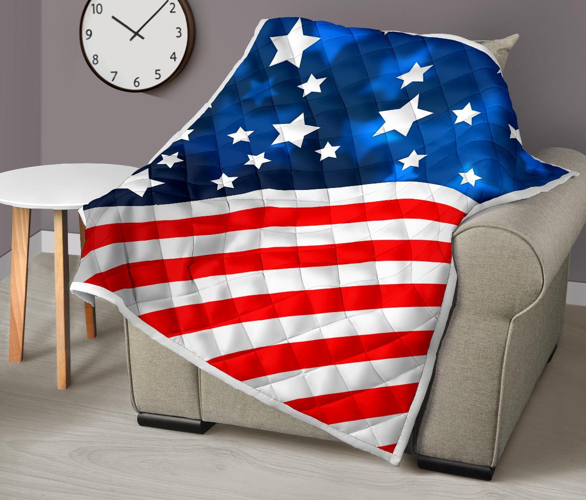 American flag Style Premium Quilt-JTAMIGO.COM