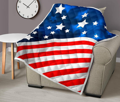 American flag Style Premium Quilt-JTAMIGO.COM