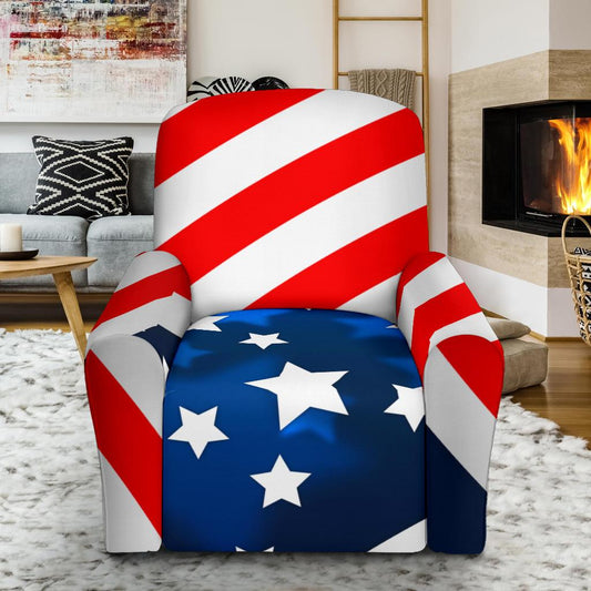 American flag Style Single Sofa Slipcover -JTAMIGO.COM