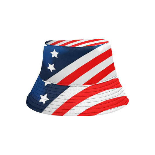American flag Style Unisex Bucket Hat
