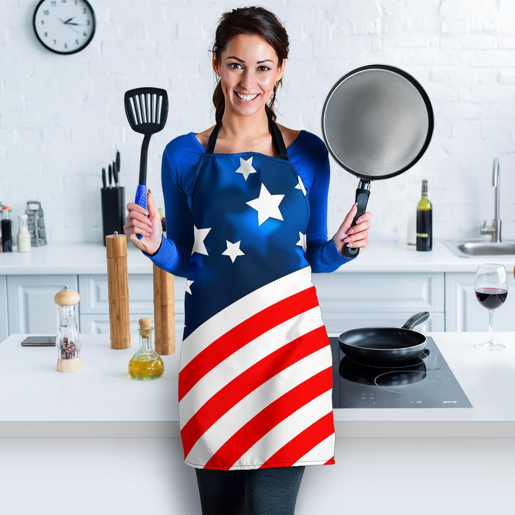 American flag Style Women Apron