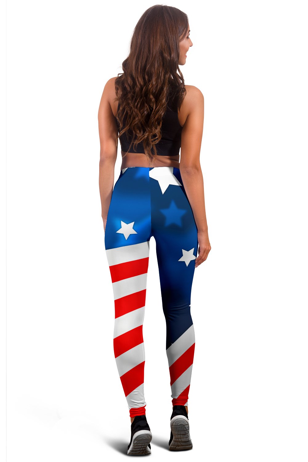 American flag Style Women Leggings
