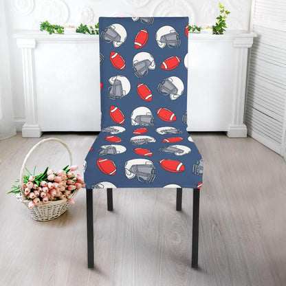 American Football Helmet Design Pattern Dinning Chair Slipper-JTAMIGO.COM