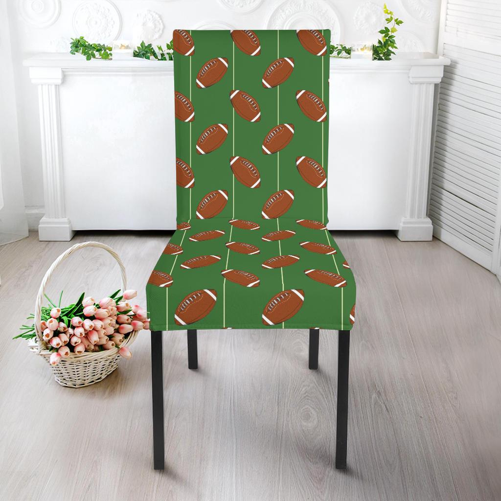 American Football on Field Themed Dinning Chair Slipper-JTAMIGO.COM