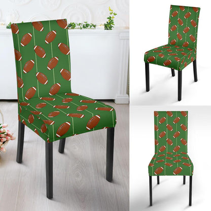 American Football on Field Themed Dinning Chair Slipper-JTAMIGO.COM