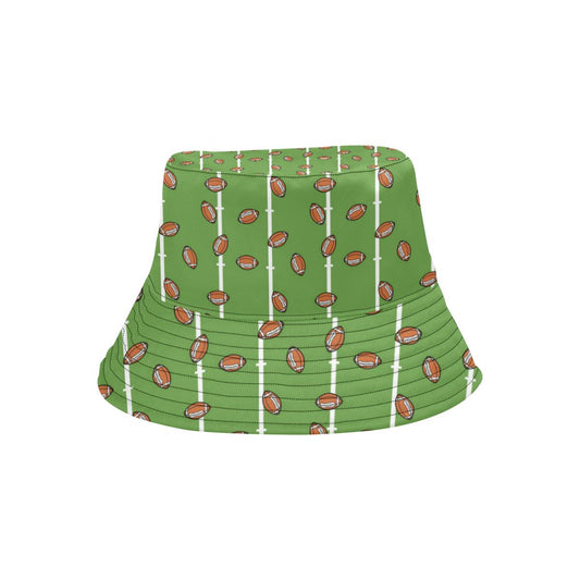 American Football on Field Themed Print Unisex Bucket Hat