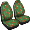 American Football on Field Themed Universal Fit Car Seat Covers