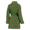 American Football on Field Themed Women Bath Robe-JTAMIGO.COM