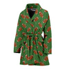 American Football on Field Themed Women Bath Robe-JTAMIGO.COM