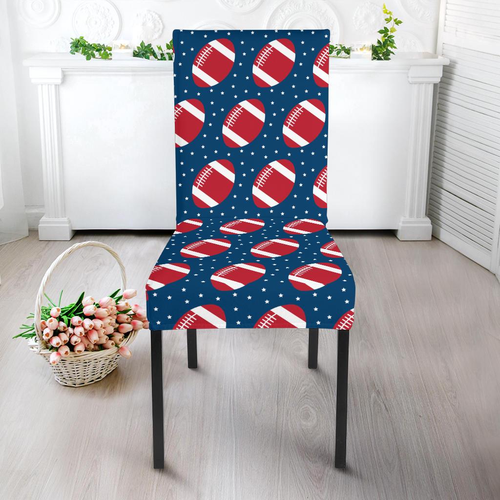 American Football Star Design Pattern Dinning Chair Slipper-JTAMIGO.COM