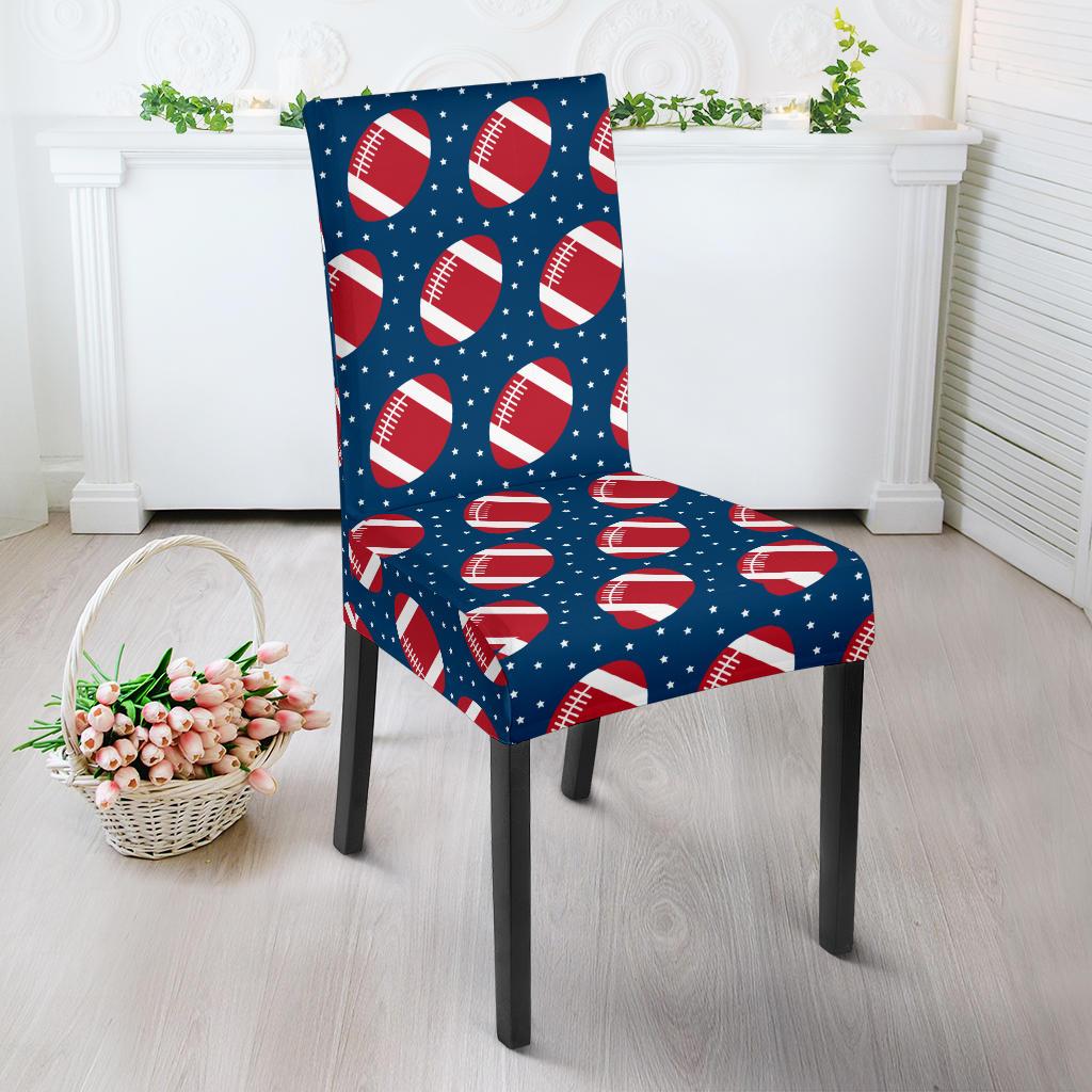 American Football Star Design Pattern Dinning Chair Slipper-JTAMIGO.COM